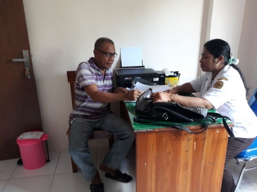 Puskesmas Oebobo Pelayanan Klinik Sanitasi 2018