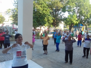 senam sehat prolanis lontar